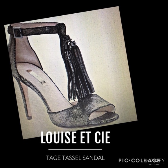 Louise et Cie Tage Tassel Sandal Gray - Picture 2 of 5